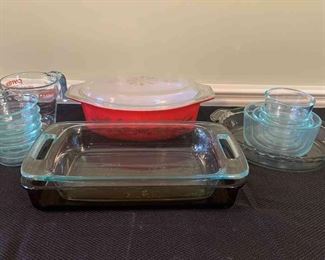 Assorted Baking Ware Pyrex, Anchor Hocking 