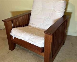 Large Adjustable Back Lounge Chair 