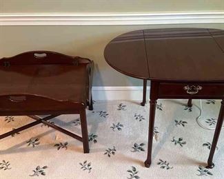 Pair Of End Tables And Or Coffee Table 