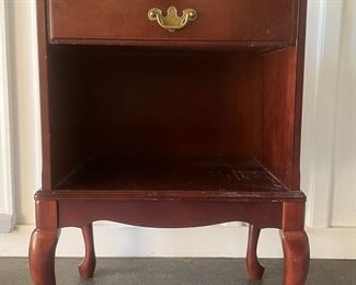 Solid, Cherry Wood Side Table