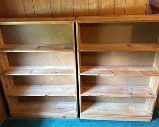 Two Wooden Shelves 