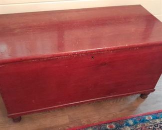 Vintage Wooden Chest 