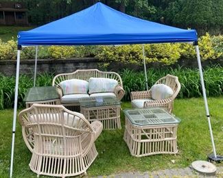 Rattan set