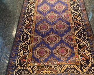 Hand knotted carpet