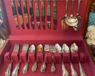 Oneida silver plated flatware
