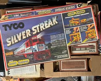 Tyco Silver Streak train set