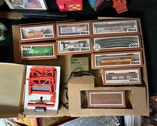Tyco Silver Streak train set