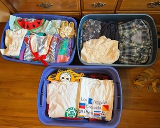 90s baby/toddler clothes, tees, other