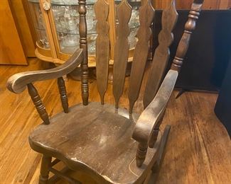 Heavy rocking chair