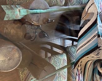 Inset in this dining room table!  Gorgeous!