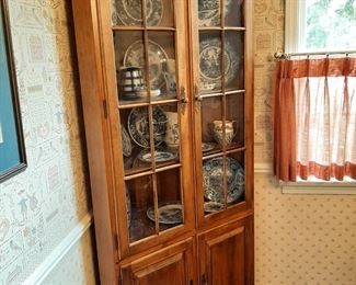 Beautiful sturdy corner cupboard