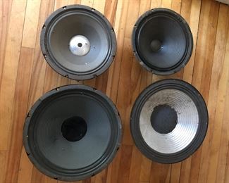 Hartke and Jensen Speakers