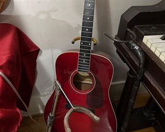 One of Slim’s Guitars 