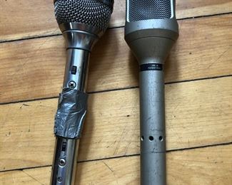 Shure and Altec Lansing Microphones 