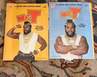 Vintage Mr. T coloring