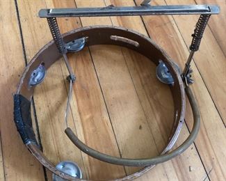 Slim’s Tambourine and Harmonica Holder