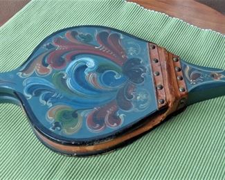 Vintage Rosemaled bellows