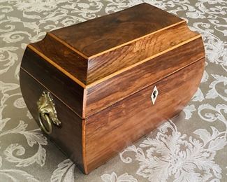 Vintage tea caddy