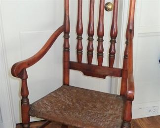 Federal period bannister back armchair