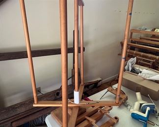 Harrisville vertical warping mill