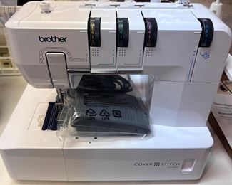 Brother cover stitch machine
