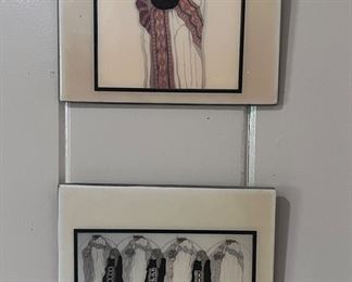 Native American tile art