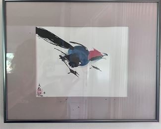 Bird painting by TT Poon