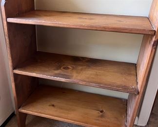 Vintage wood shelf