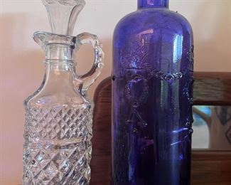 Vintage glassware