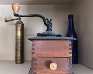 Antique grinder