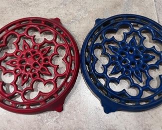 Cast iron trivets