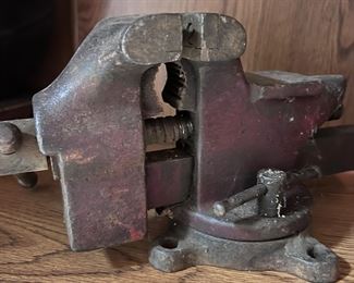 Vintage metal clamp