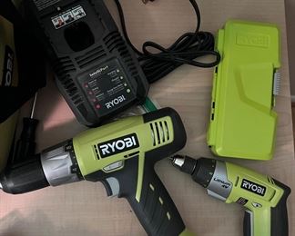 Ryobi power drills