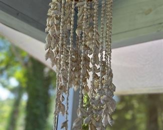 Shell wind chimes