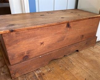 Large cedar chest