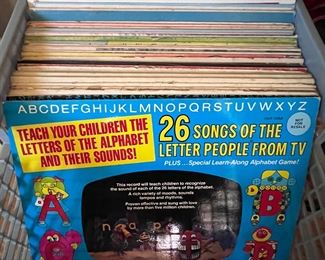 Vintage children's records