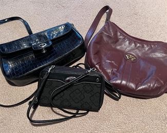 Various handbags