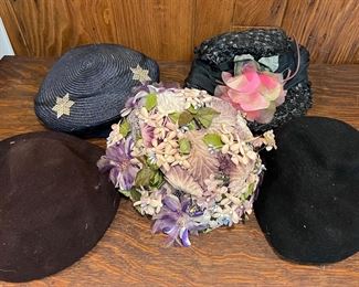 Vintage women's hats
