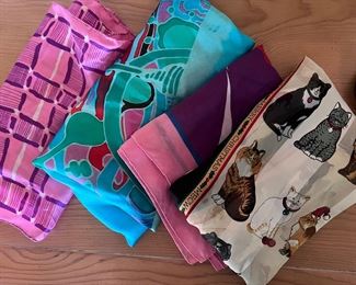 Vintage women's scarves