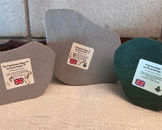 Vintage Cotswold Village statues