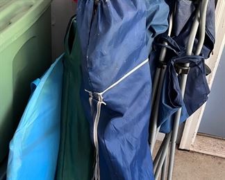 Various camp chairs