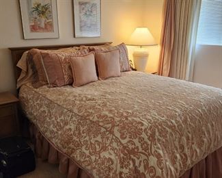 Queen Size Bed with Headboard