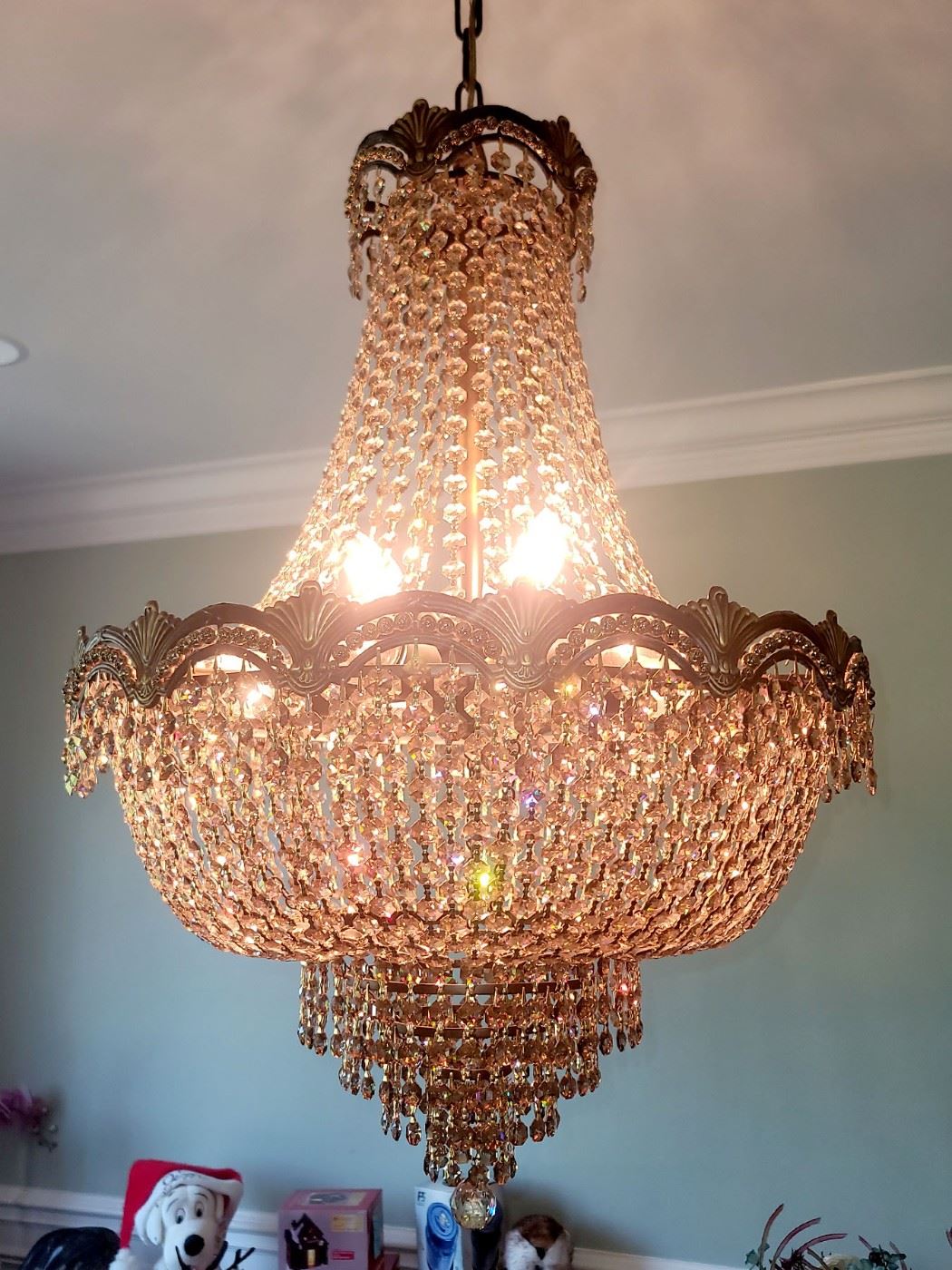 Phenomenal Swarovski Crystal lamp. $2,500 ($5,000 retail)