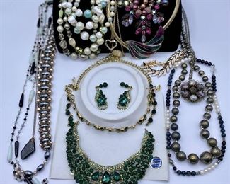 Murano Earring Necklace Collection and More Costume Jewelry