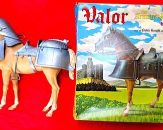 VALOR KNIGHT HORSE BY MARX