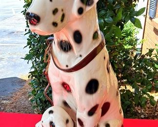 TALL CERAMIC DALMATION DOGS RCA? 