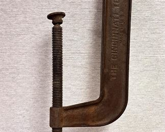 LARGE 12" C CLAMP CINCINNATI TOOL CO