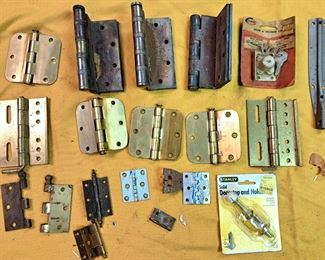 LOT OF HINGES STEAMPUNK