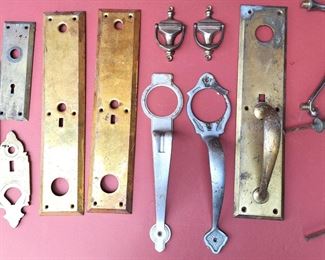 STEAMPUNK BRASS METAL DOOR HARDWARE