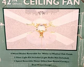 42" CEILING FAN